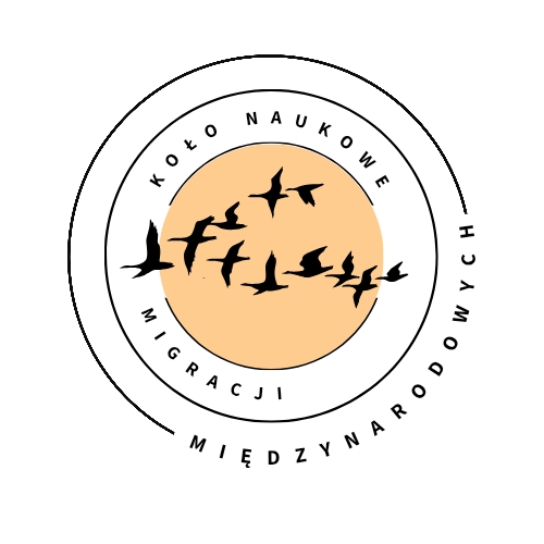 logotyp Koła Koło Naukowe Migracji Międzynarodowych UJ