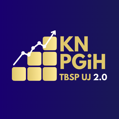 logotyp Koła Koło Naukowe Prawa Gospodarczego i Handlowego TBSP UJ 2.0