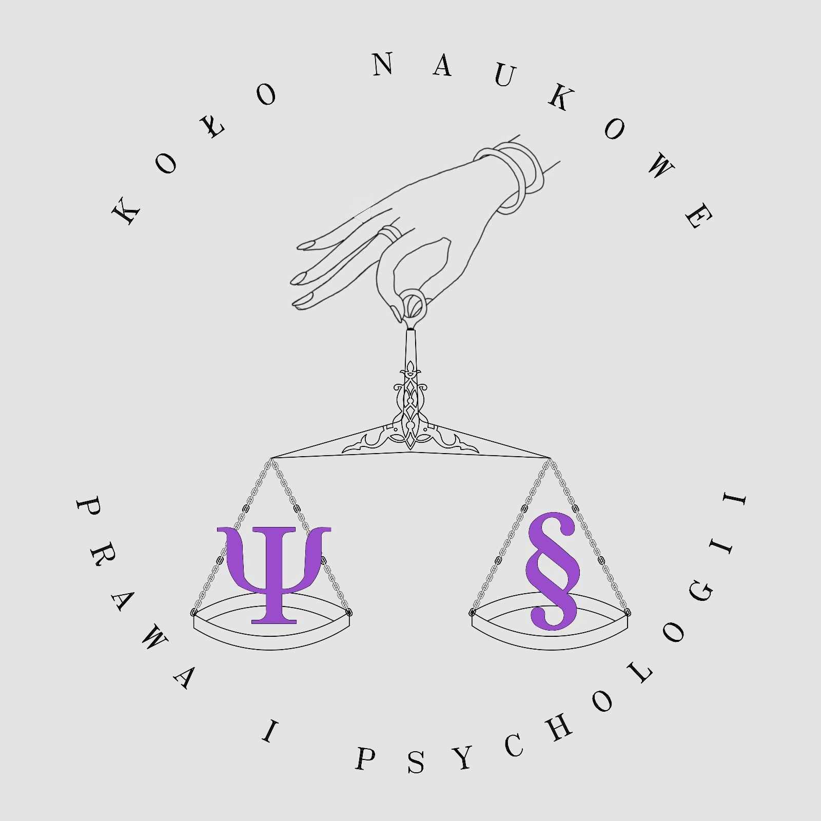 logotyp Koła Koło Naukowe Prawa i Psychologii UJ