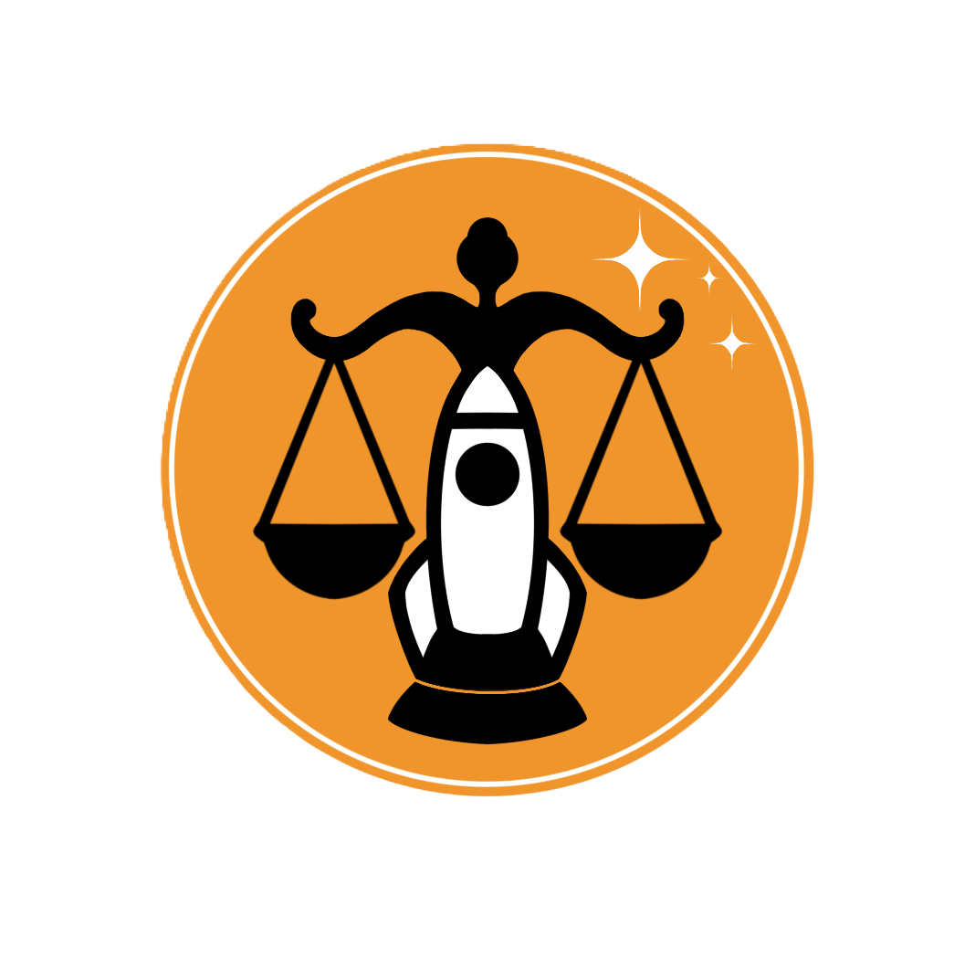 logotyp Koła Koło Naukowe Prawa Kosmicznego im. Manfreda Lachsa UJ