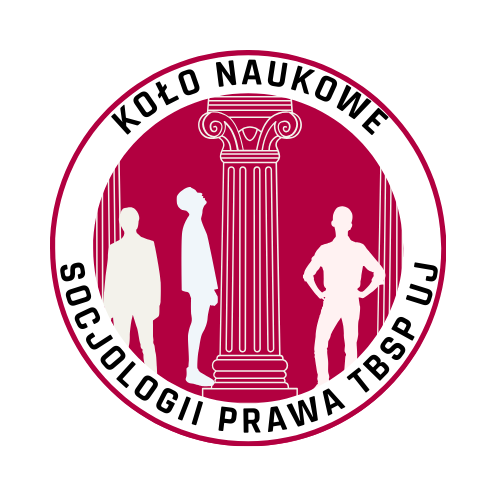logotyp Koła Koło Naukowe Socjologii Prawa TBSP UJ
