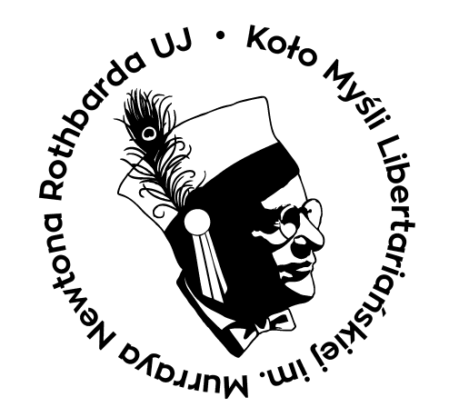 logotyp Koła Koło Myśli Libertariańskiej im. Murraya N. Rothbarda UJ