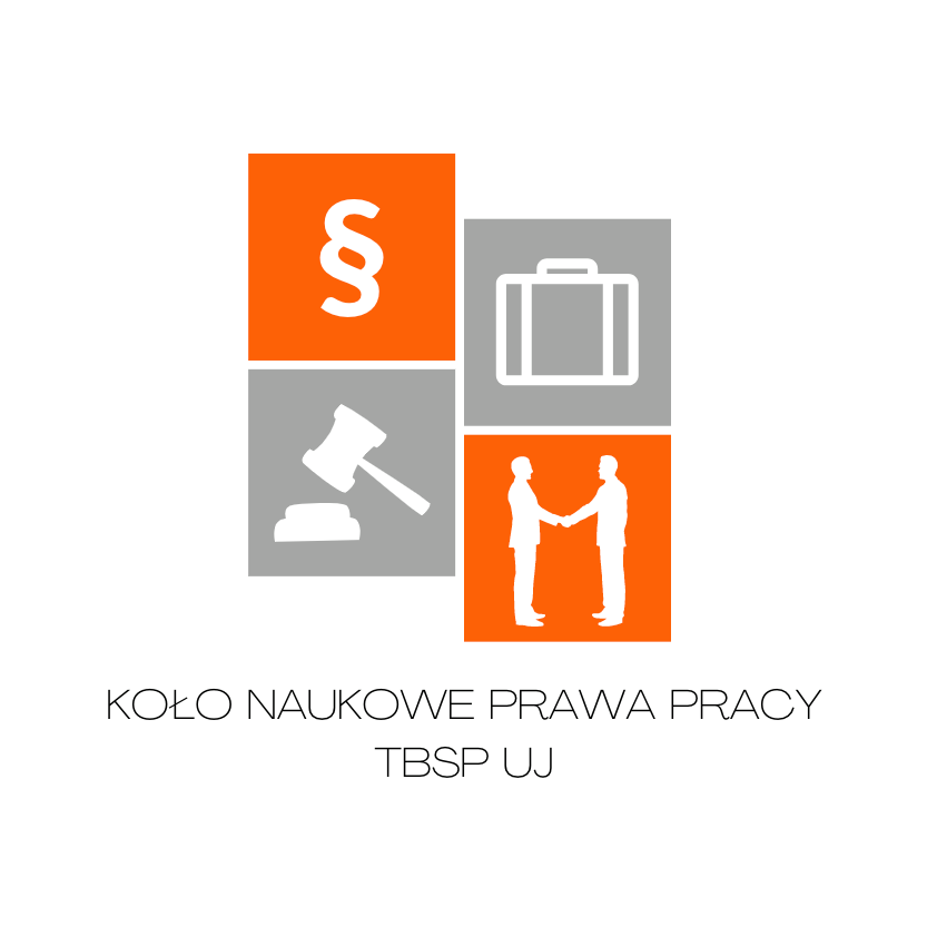 logotyp Koła Koło Naukowe Prawa Pracy TBSP UJ