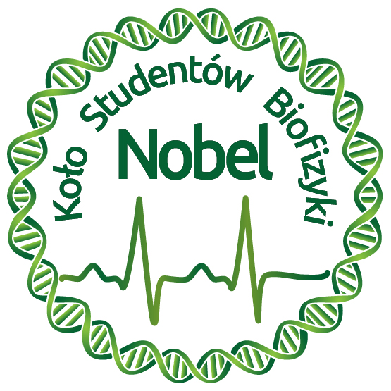 logotyp Koła Koło Studentów Biofizyki Nobel