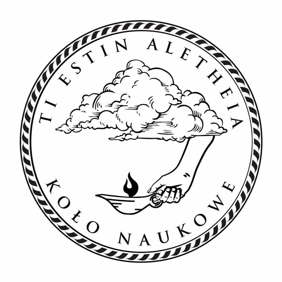 logotyp Koła Koło Naukowe „TI ESTIN ALETHEIA” TBSP UJ